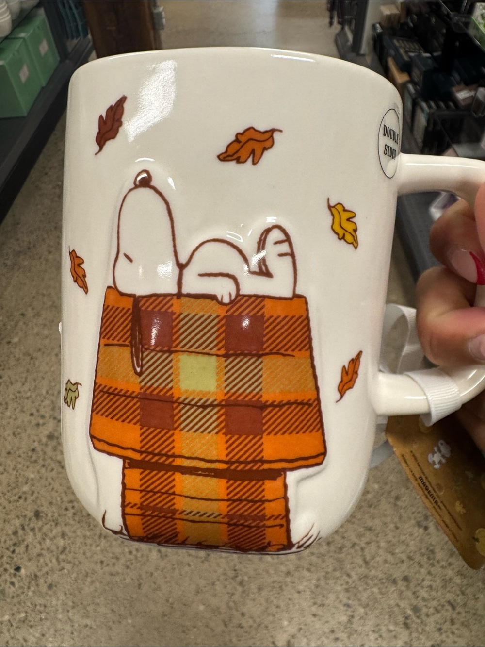 Snoopy Fall Rae Dunn Mug